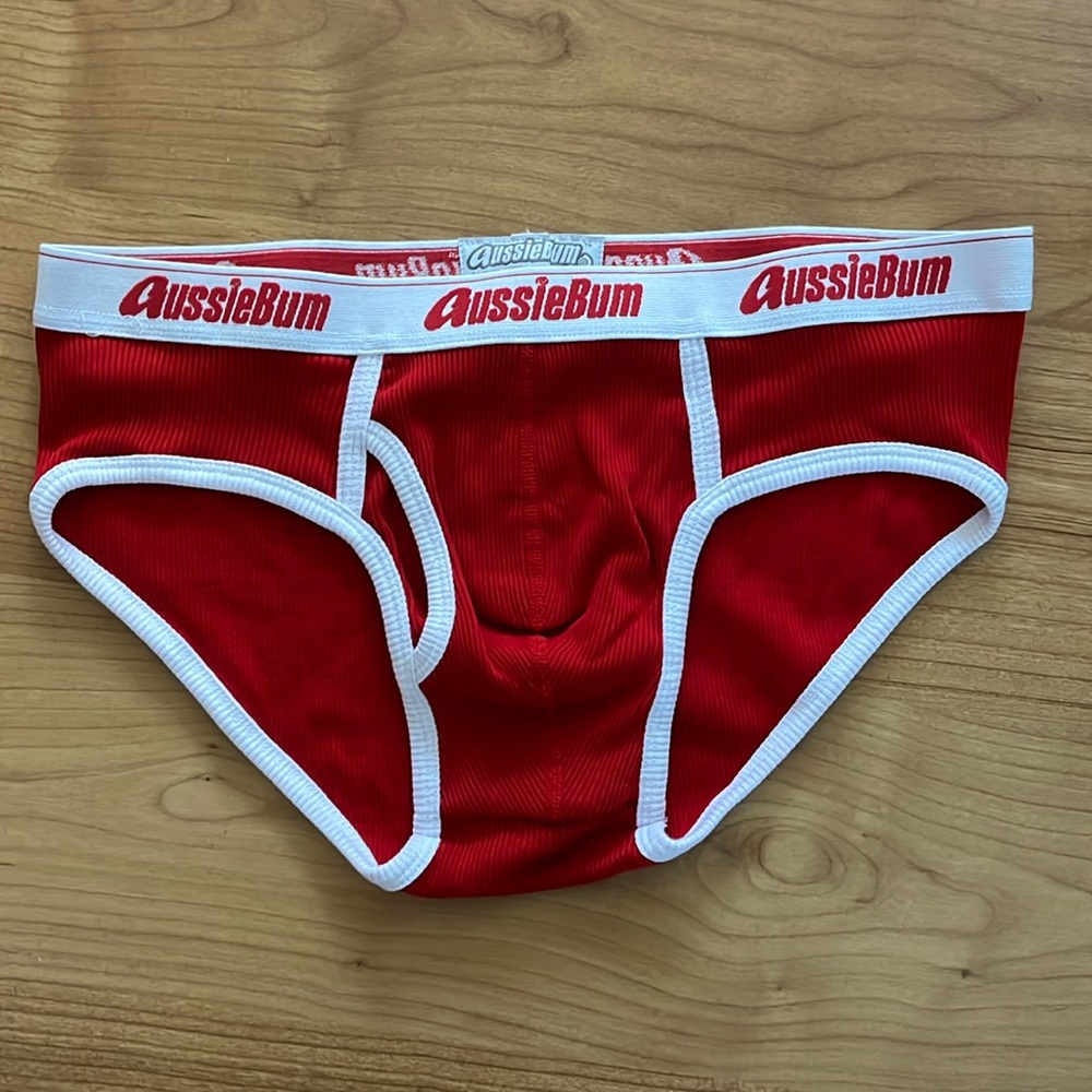 Aussiebum Red Classic Briefs L 34-36”